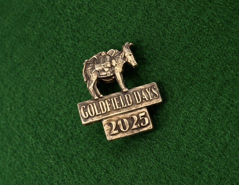 2025 Goldfield Days collectible pin